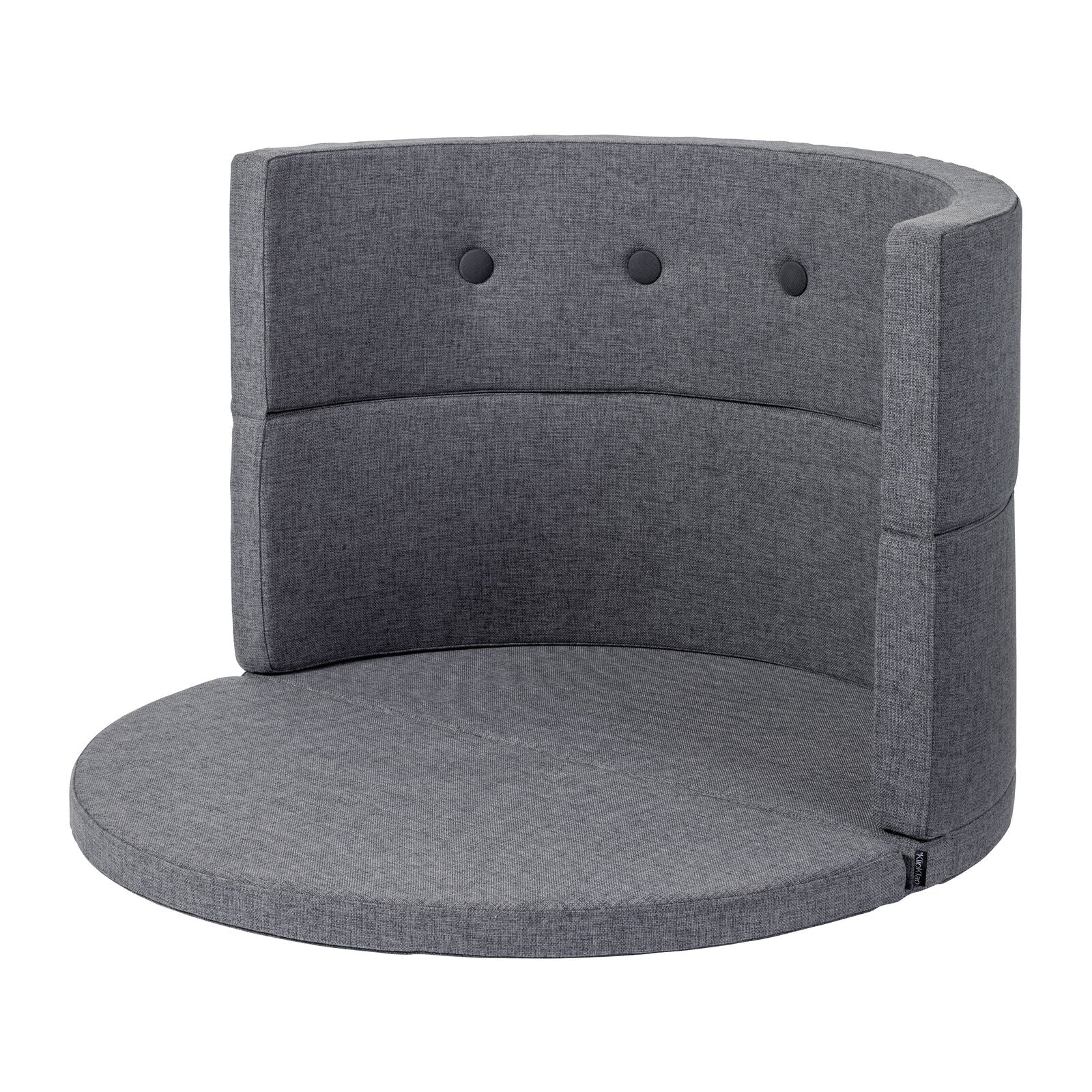 By KlipKlap Play Fold Circle Blue Grey m. Grey