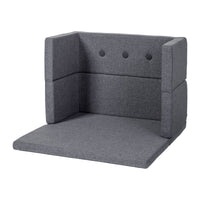 By KlipKlap Play Fold Square Blue Grey m. Grey