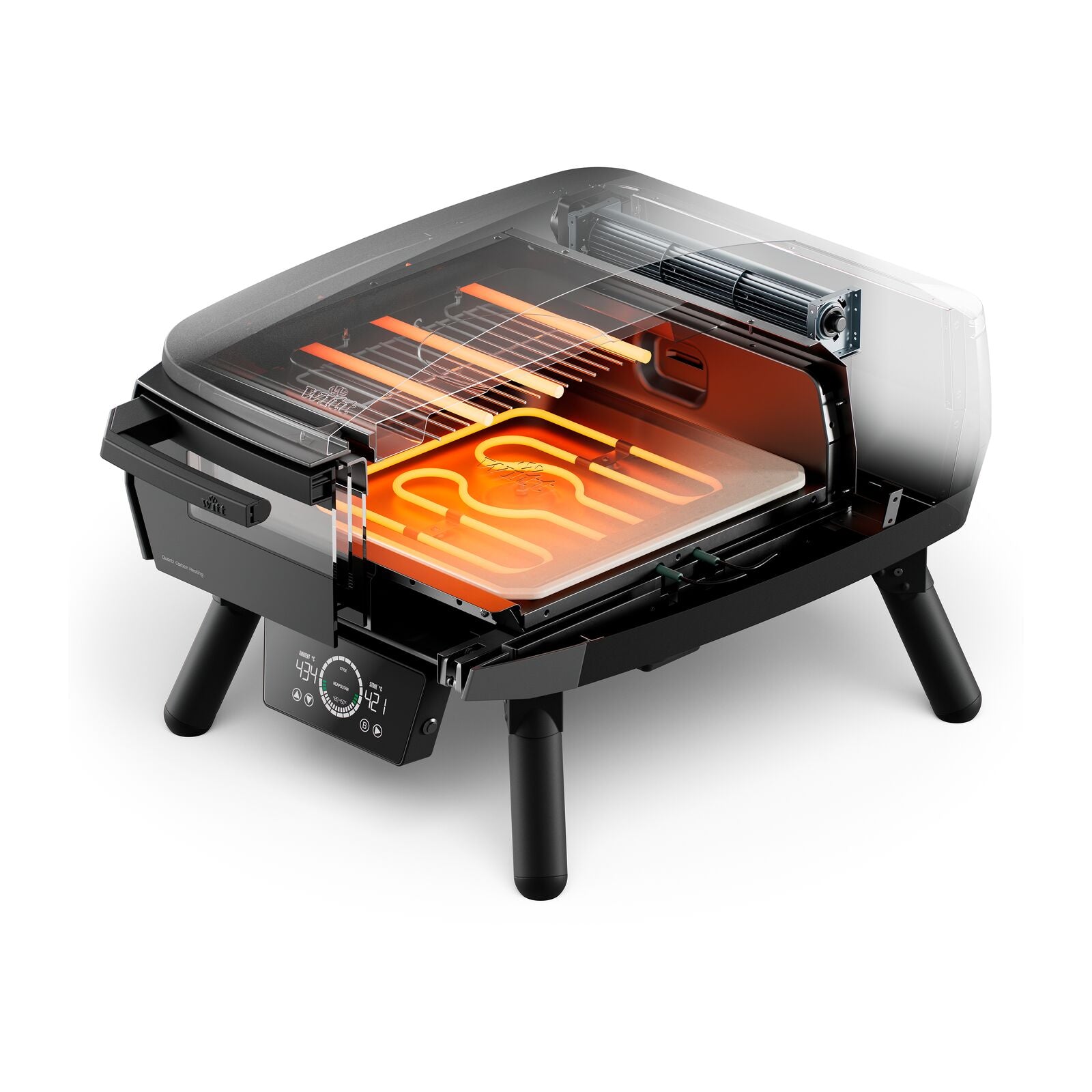 Witt eGNITE Control 13" EU Pizza oven Black