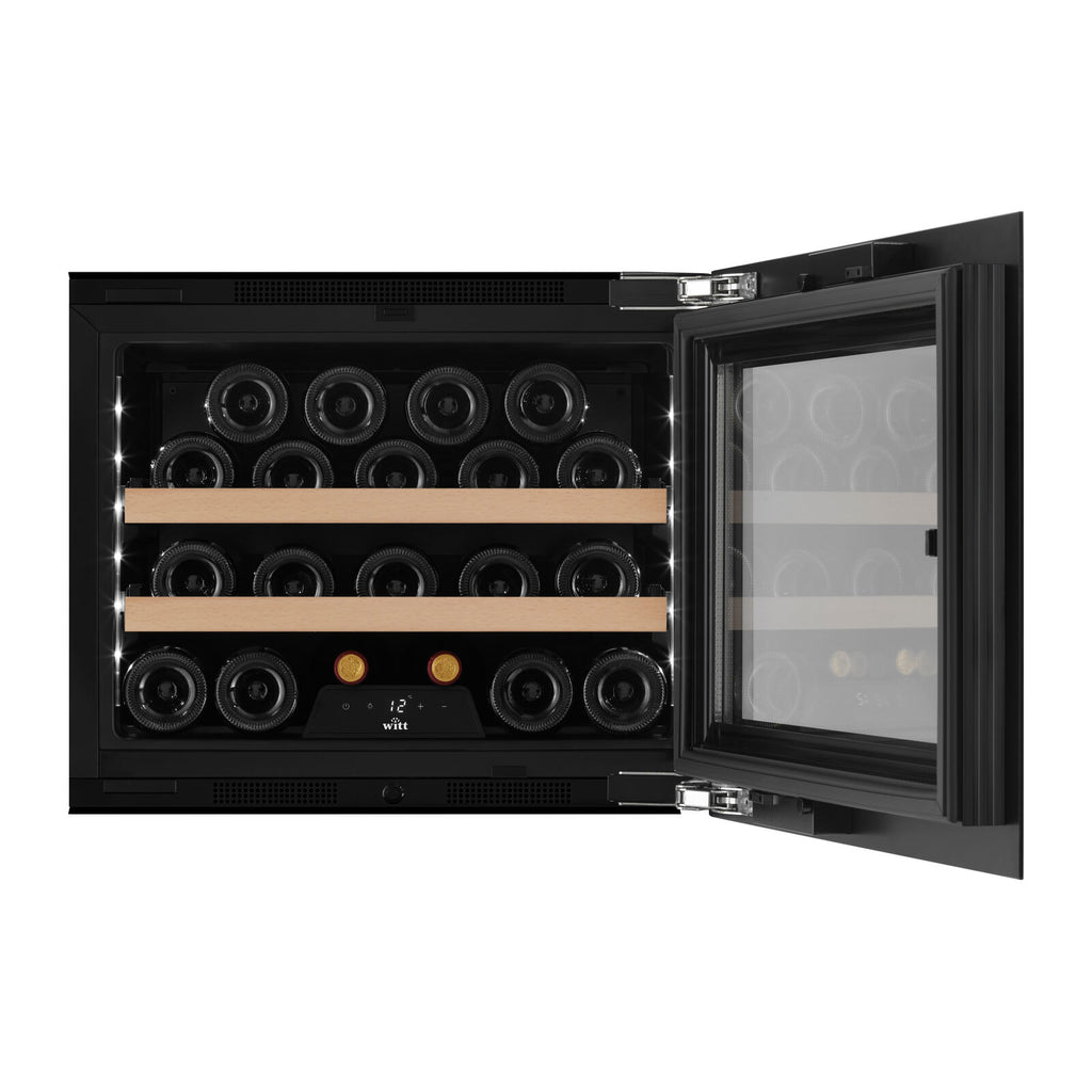 Witt WIU6045P-1B20 integroitava viinikaappi, musta