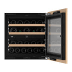 Witt WIU6060P-2P23 Integrert vinskap Svart