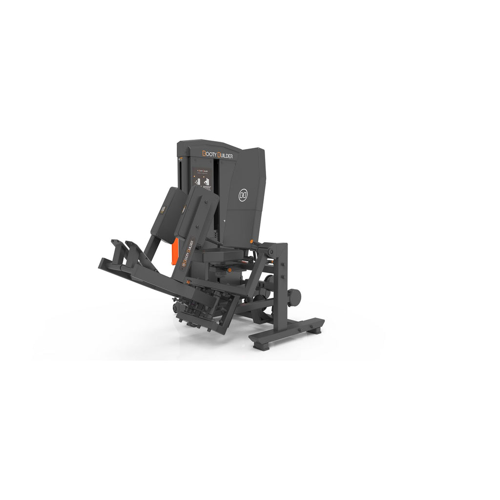 Booty Builder 3D Multi-Abductor, Stack loaded Strength training Machine Black