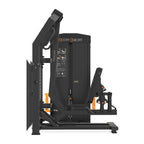 Booty Builder Pendulum Hip Press, Stack loaded Strength training Machine Black