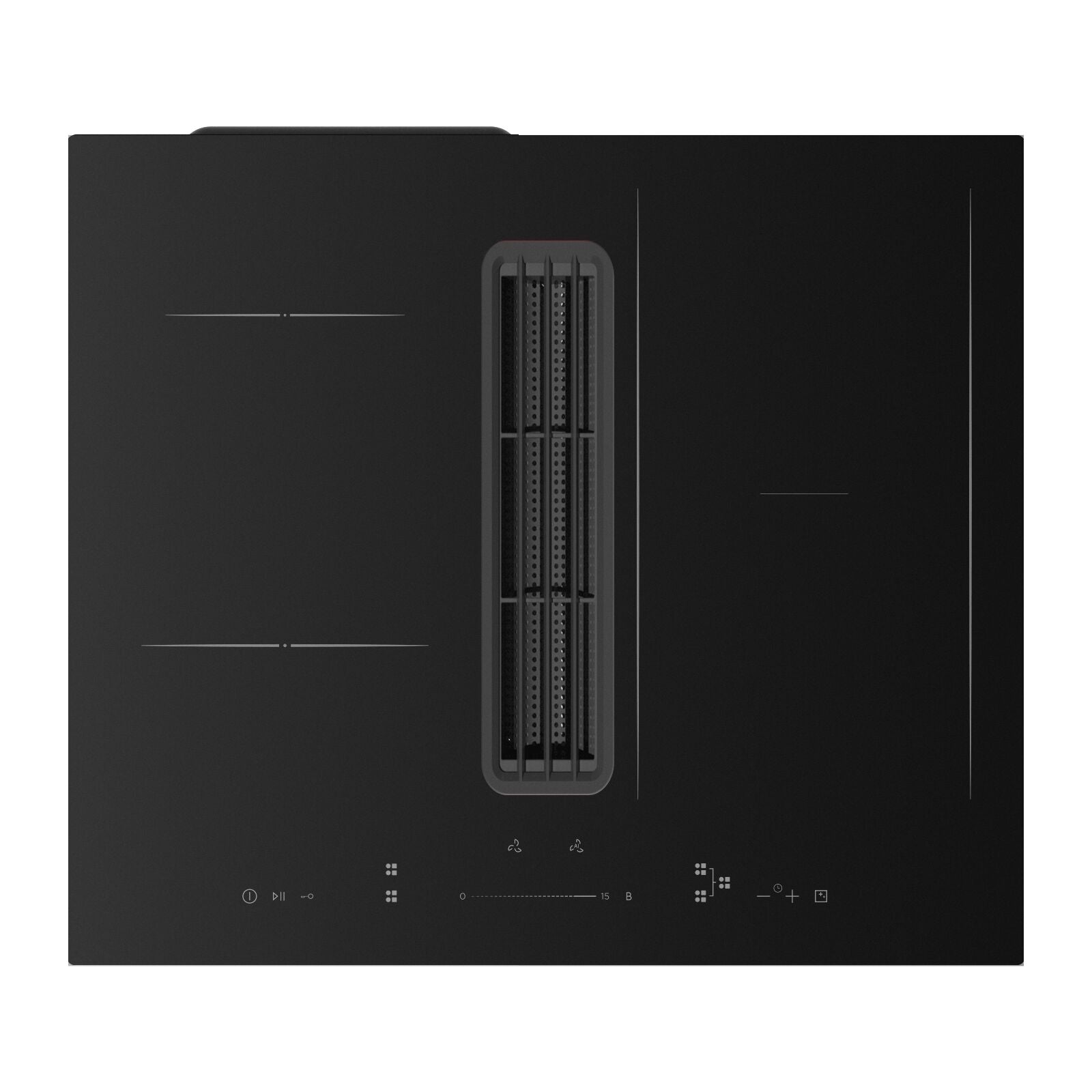 Witt Classic CHIHMP60R Emhætte i kogeplade Sort