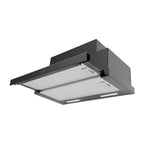 Witt In 60 B Uttrekkbar ventilator Svart