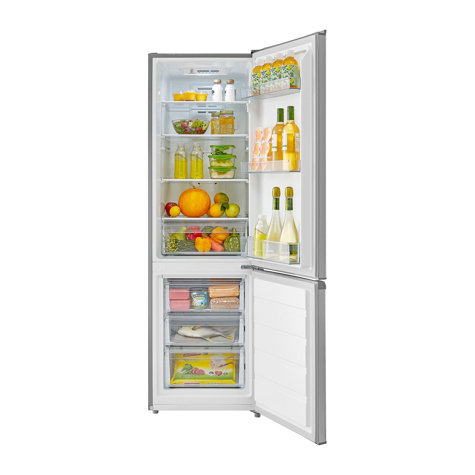 Ecotronic KF 260 NFX Køle/fryseskab Rustfrit Stål