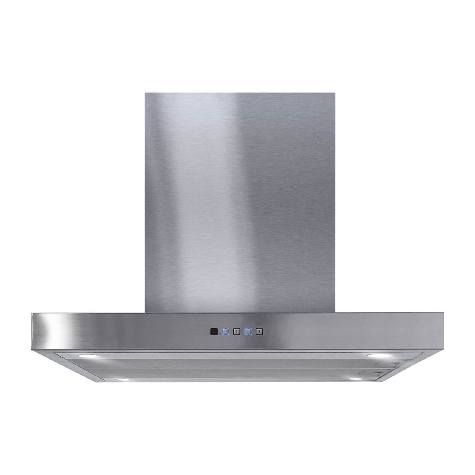 Witt Bravo 60 SI Free hanging hood Stainless Steel