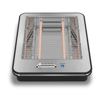 Witt Classic Flat toaster Toaster Brushed Steel