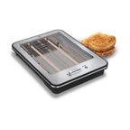 Witt Classic Flat Toaster Børstet Stål
