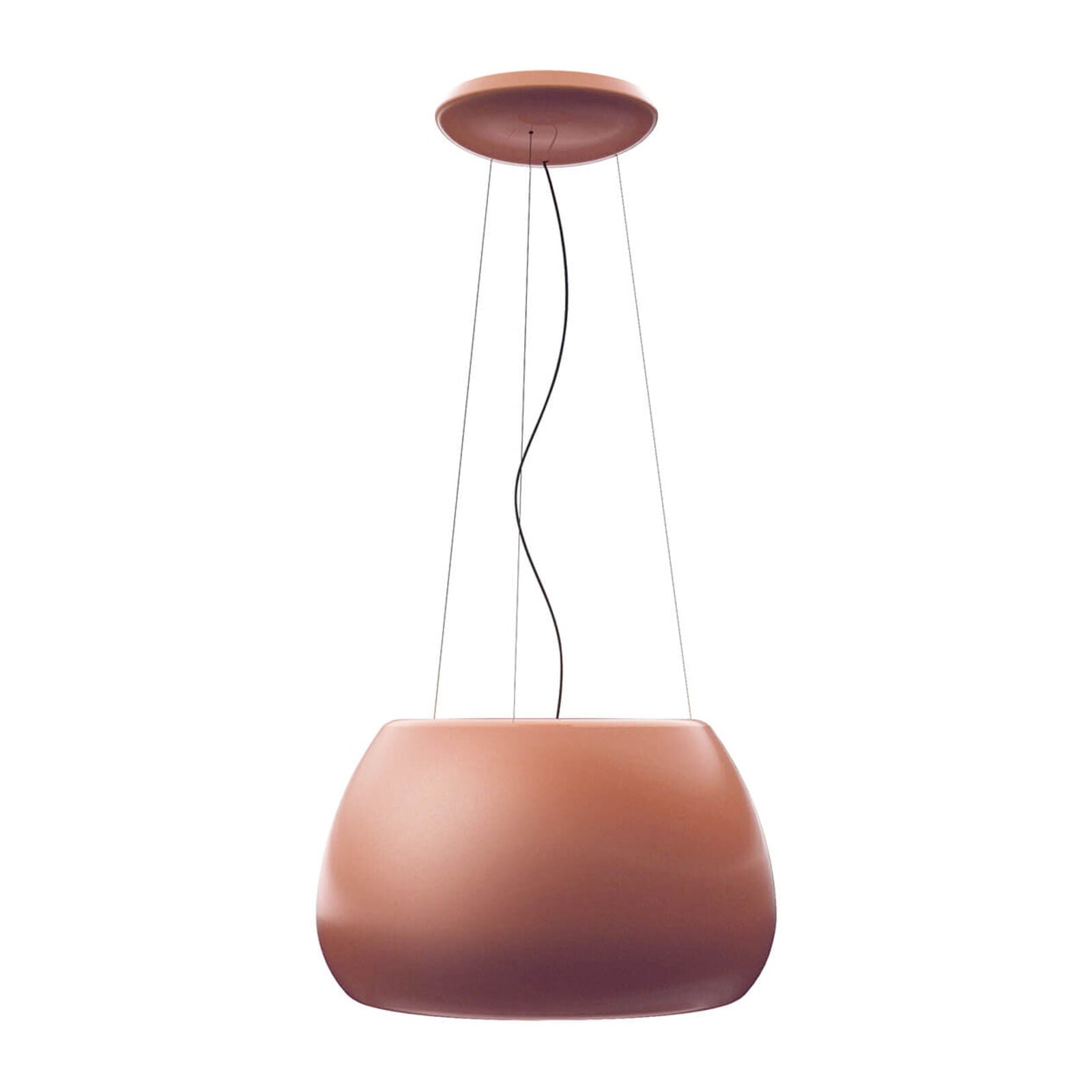 Witt Chubby Free Copper frittstående kjøkkenvifte Kobber