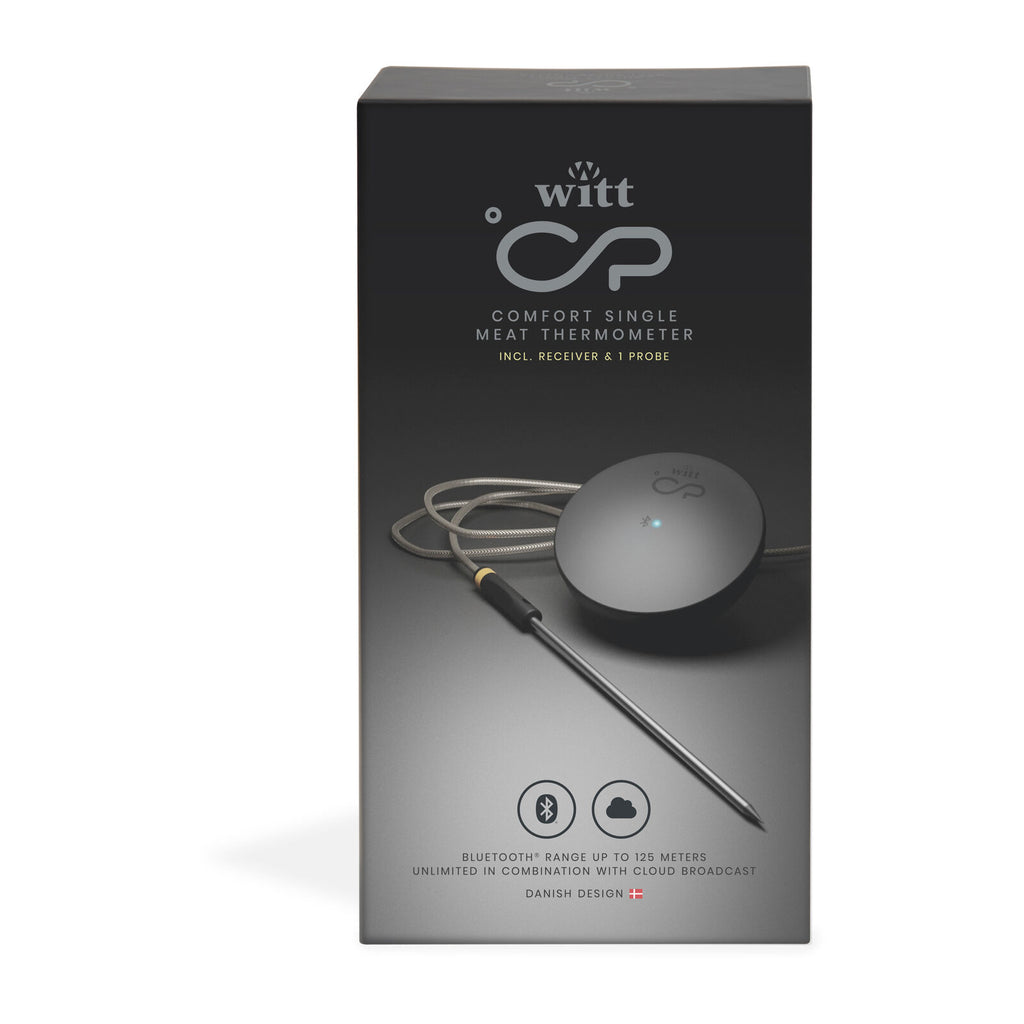 Witt CookPerfect Comfort Enkel Stektermometer Svart