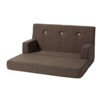 By KlipKlap KK Kids Soffa Brun med Sand