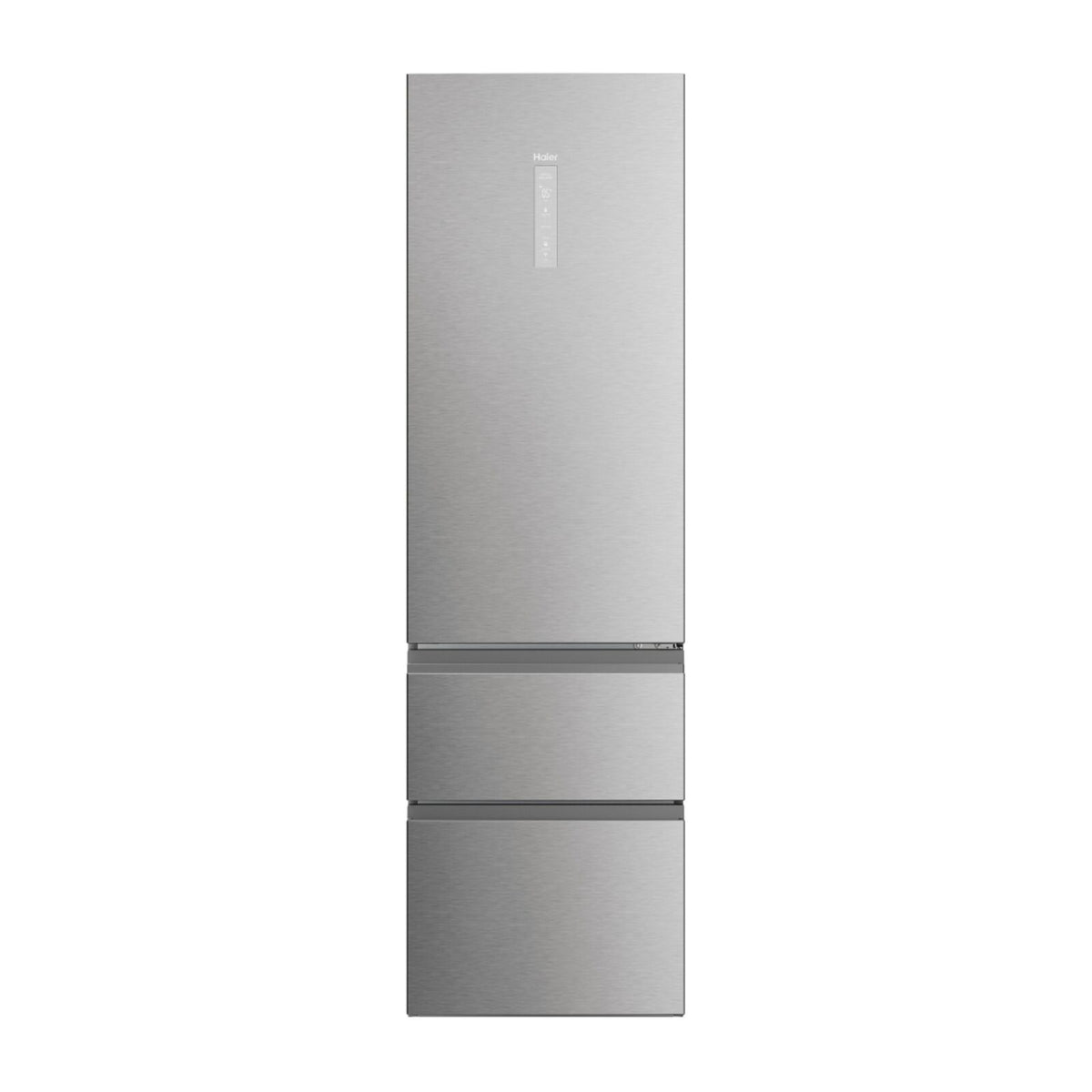 Haier HTW5620DNMG Køle-fryseskab rustfrit stål