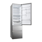 Haier HTW5620DNMG Køle-fryseskab rustfrit stål