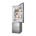 Haier HTW5620DNMG Køle-fryseskab rustfrit stål