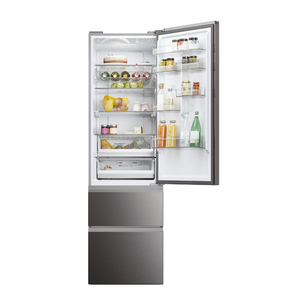 Haier HTW5620CNMP Fridge-freezer Black