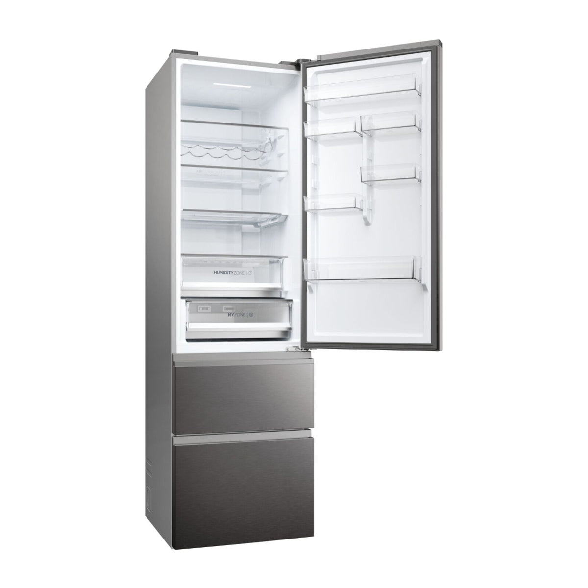 Haier HTW5620CNMP Fridge-freezer Black