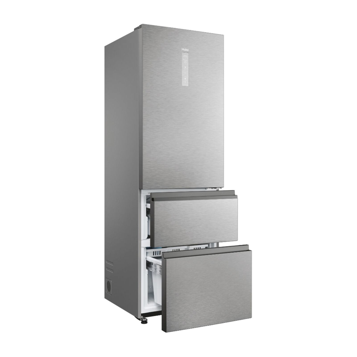 Haier HTW5618DNMG Køle-fryseskab Rustfrit stål