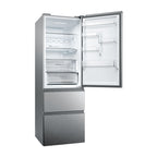 Haier HTW5618DNMG Køle-fryseskab Rustfrit stål