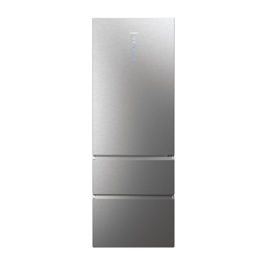 Haier HTW7720DNMP Fridge-freezer Stainless steel
