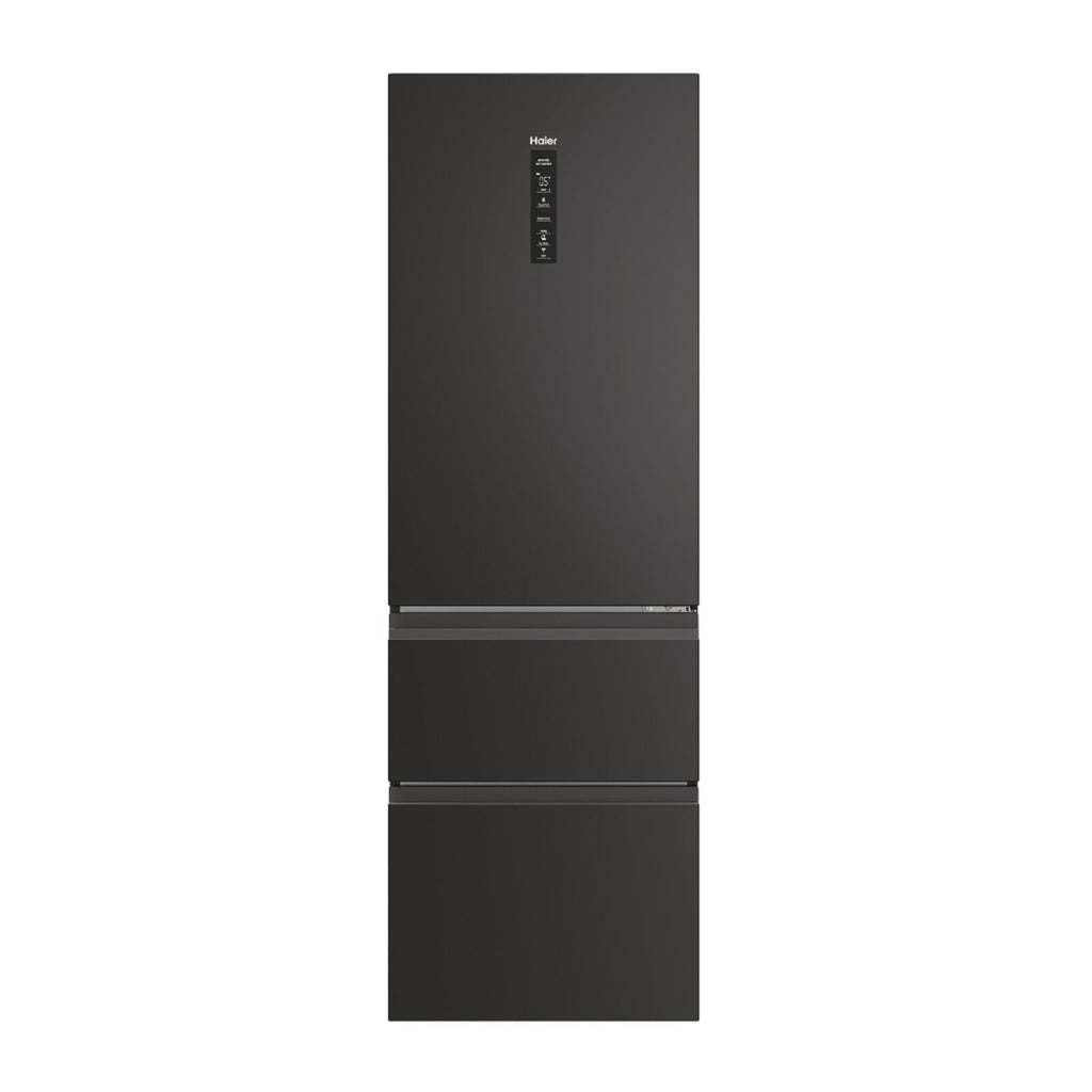 Haier HTW5618DNPT Køle-fryseskab Sort
