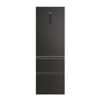 Haier HTW5618DNPT Køle-fryseskab Sort