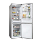 Haier HDPW3618DNPK Fridge-freezer Stainless steel