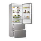 Haier HTW7720BNMM Fridge-freezer Stainless steel