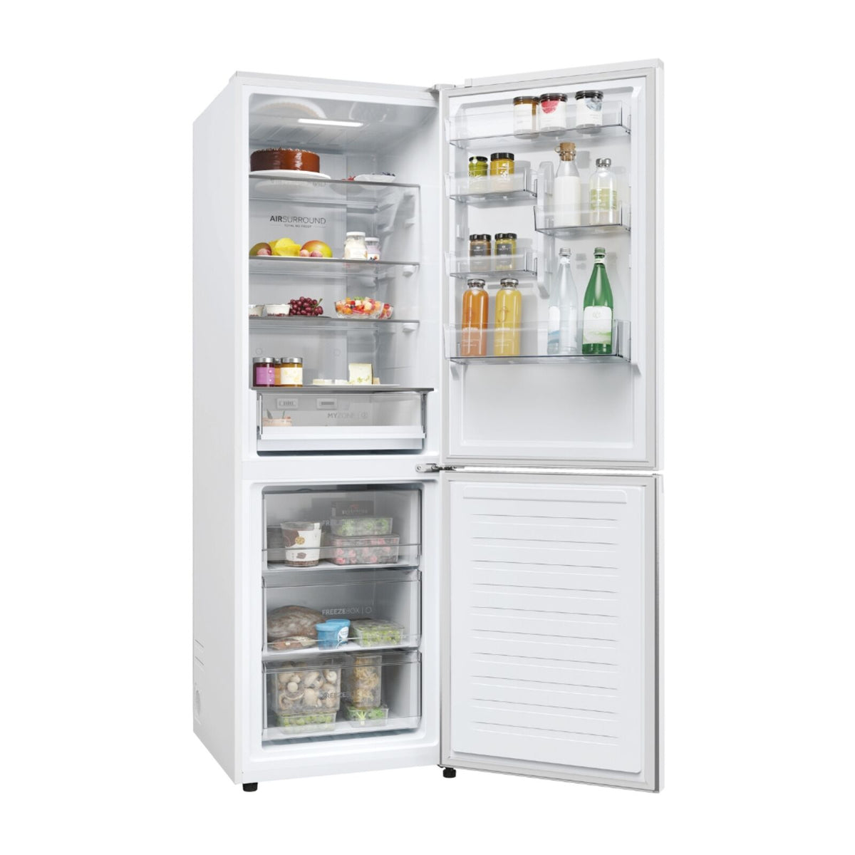 Haier EHD3PWDNPW186 Fridge-freezer White