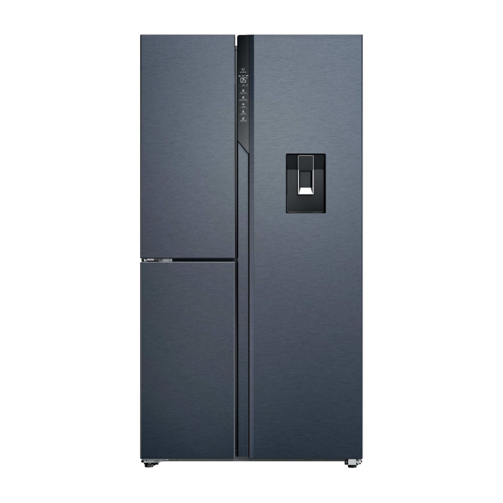 Haier HSPR79F18EWMB Køle-fryseskab Sort