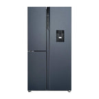 Haier HSPR79F18EWMB Køle-fryseskab Sort
