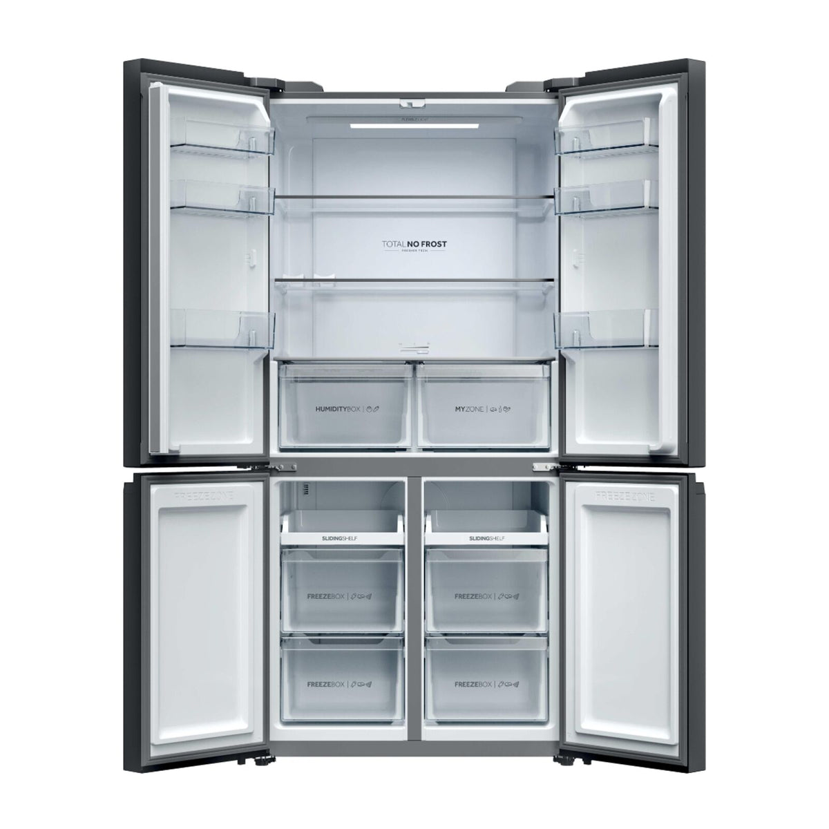 Haier HCR39F19ENPT Fridge-freezer Black