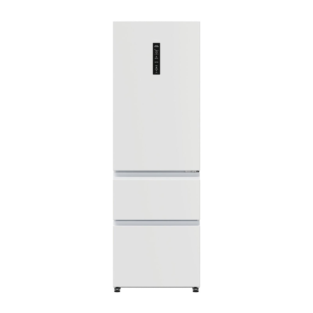 Haier HTW5618DNPW Fridge-freezer Black