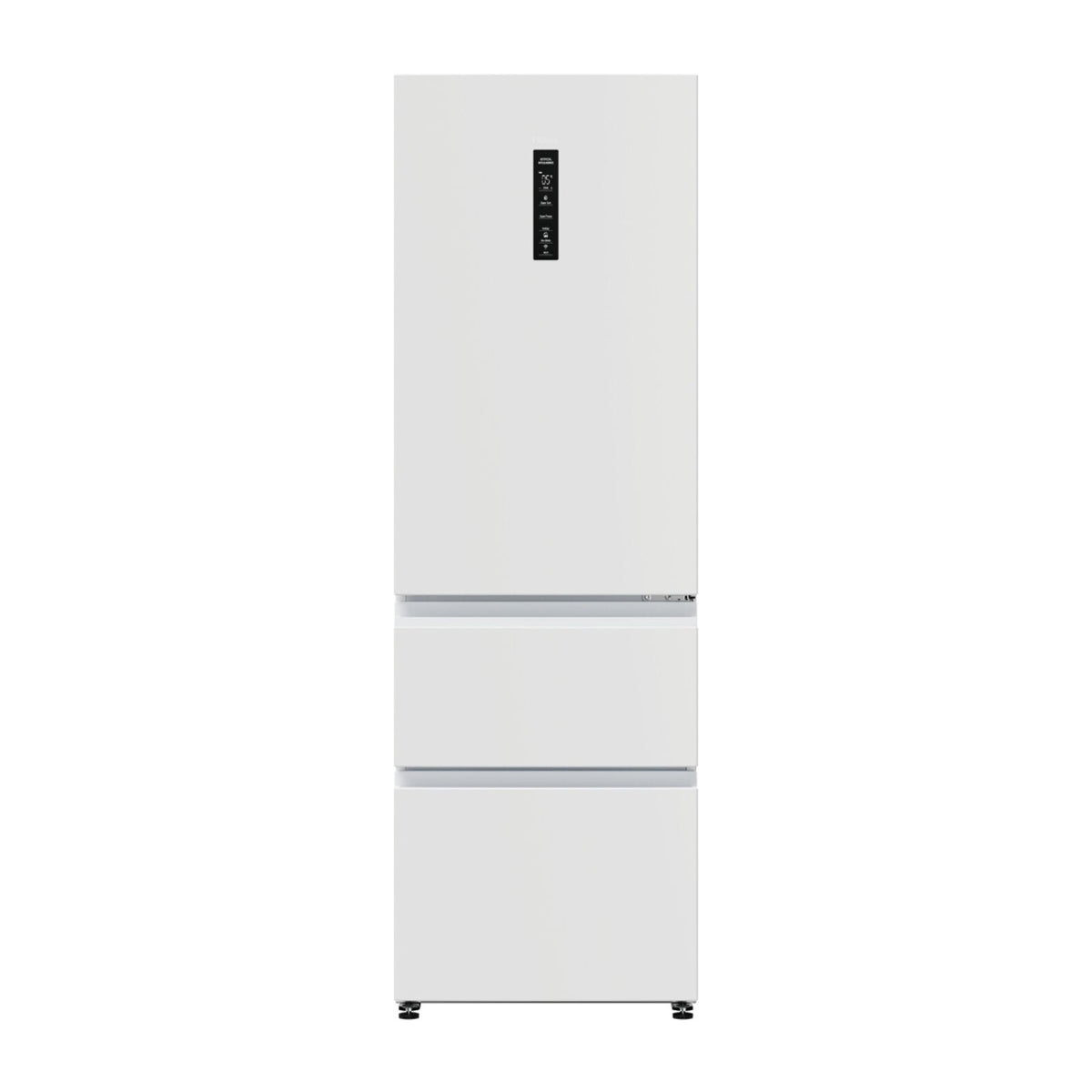 Haier HTW5618DNPW Fridge-freezer Black