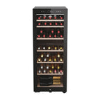 Haier HWS77GDAU1 Fritstående vinkøleskab Sort