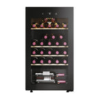 Haier HWS34GGH1 Freestanding wine Black