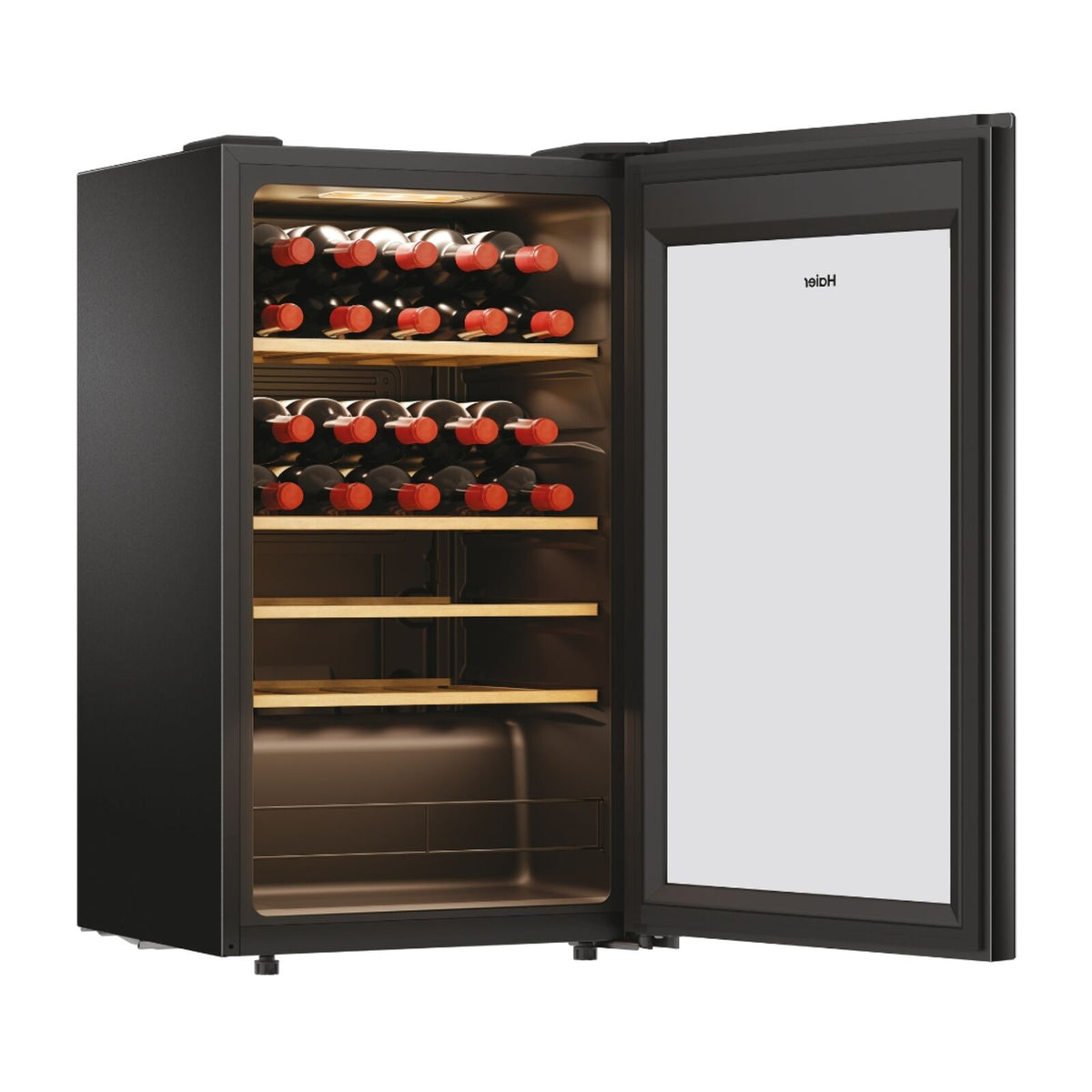 Haier HWS34GGH1 Freestanding wine Black