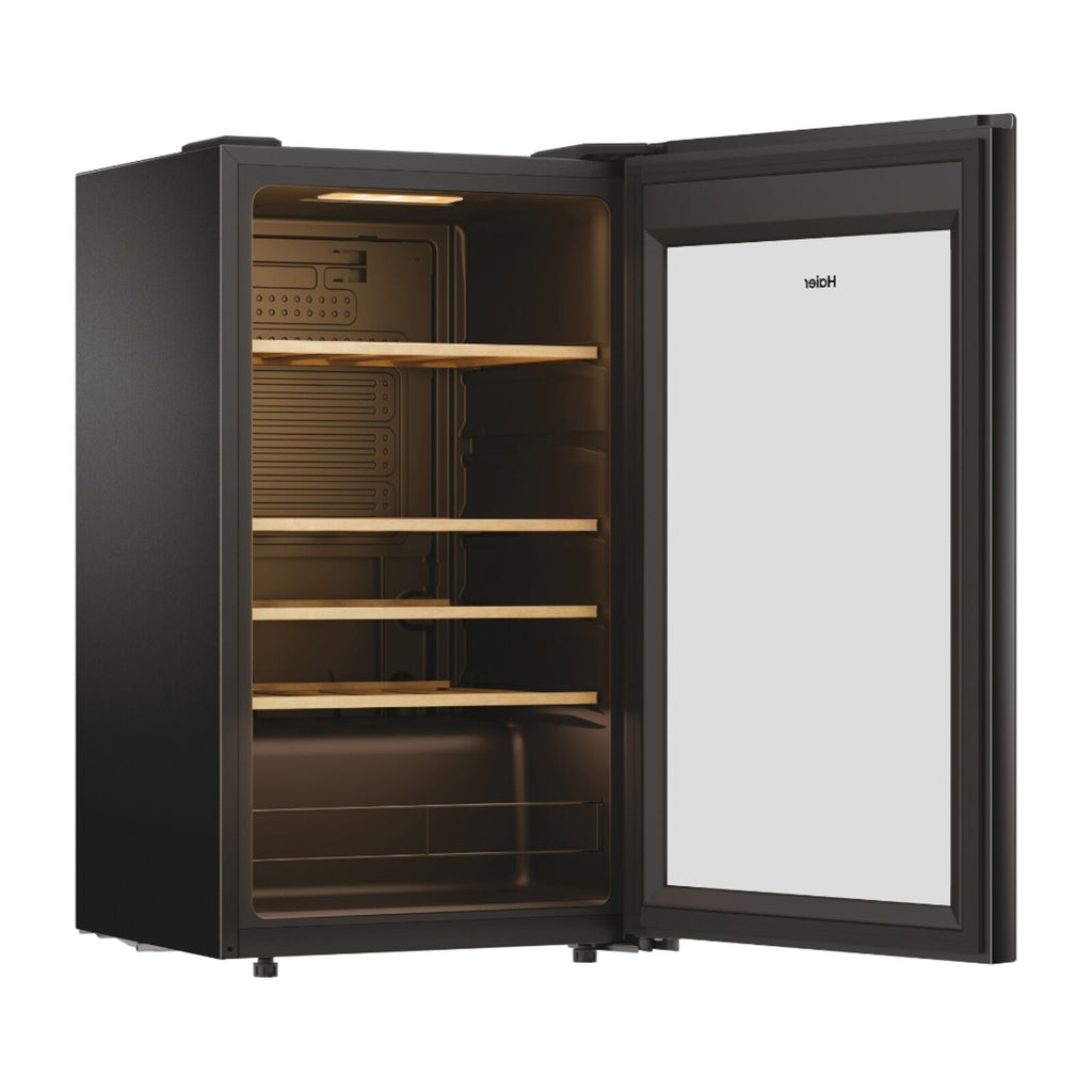 Haier HWS34GGH1 Freestanding wine Black