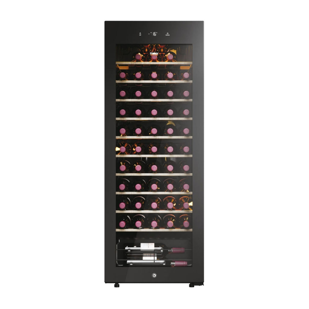Haier HWS58GGH1 Fritstående vinkøleskab Sort