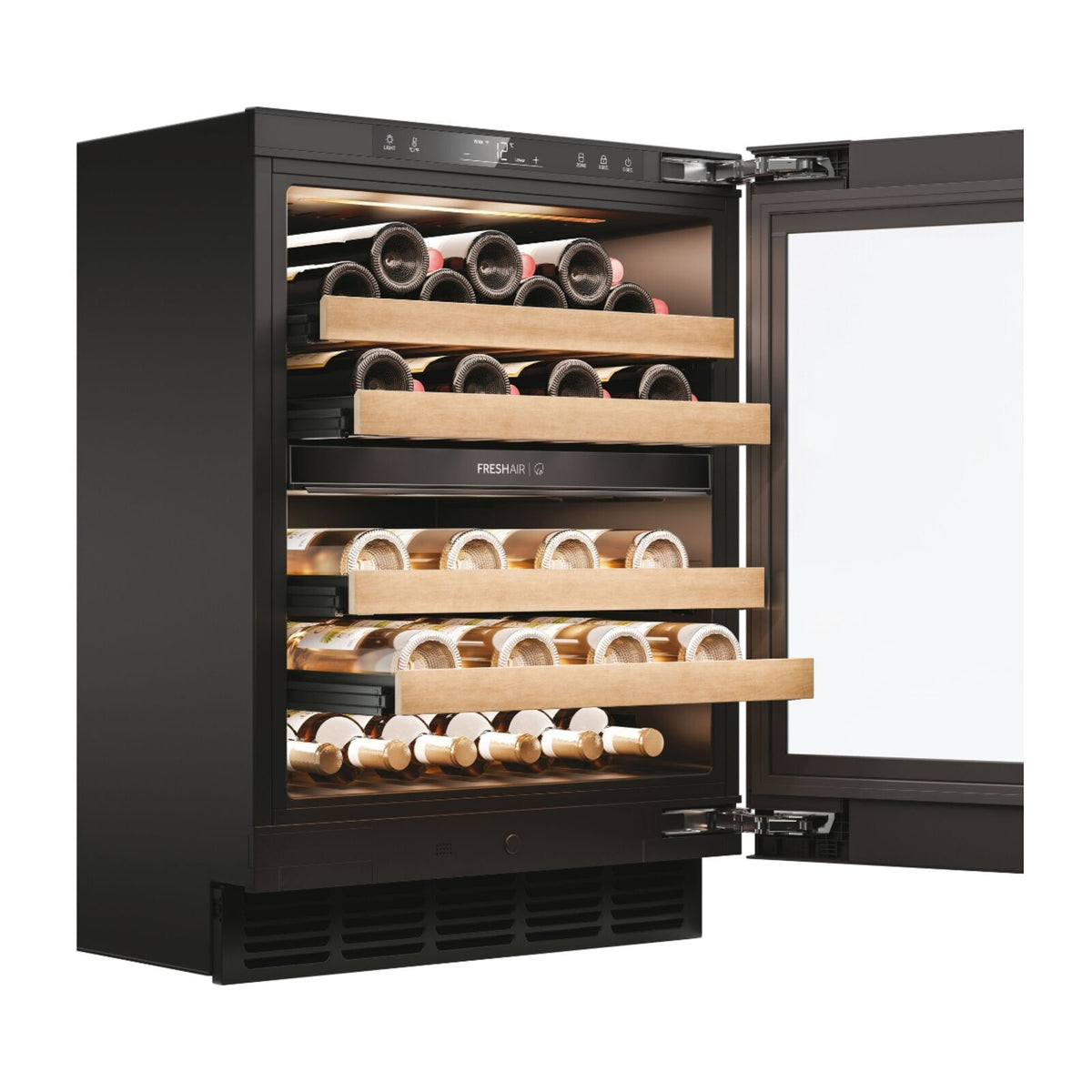 Haier HUC44GDEH1 Built-in wine Black