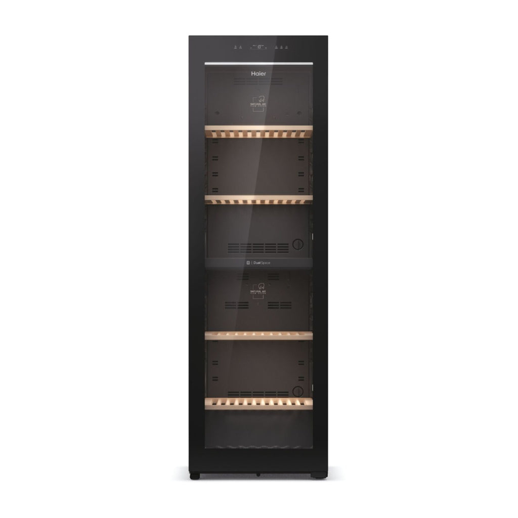 Haier HWS236GDEH1 Fritstående vinkøleskab Sort