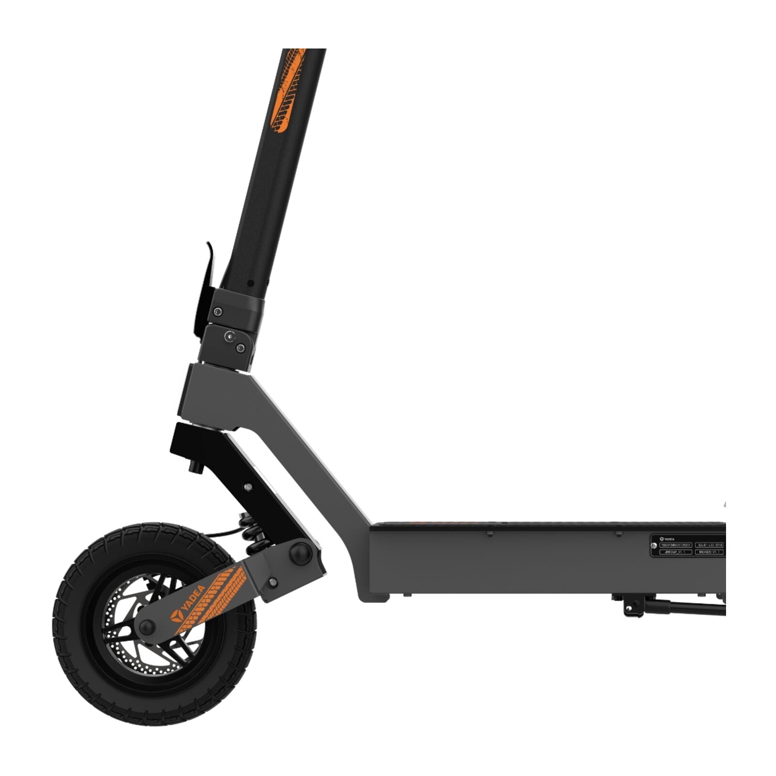 Yadea G10 20 Elsparkcykel Grå