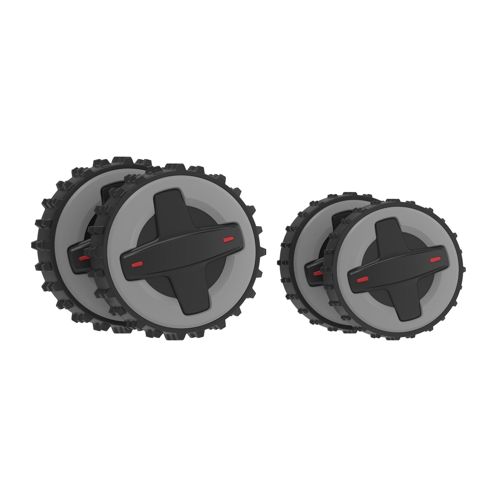 Roborock Rough Terrain Wheels for RockMow Z-Series Dark grey
