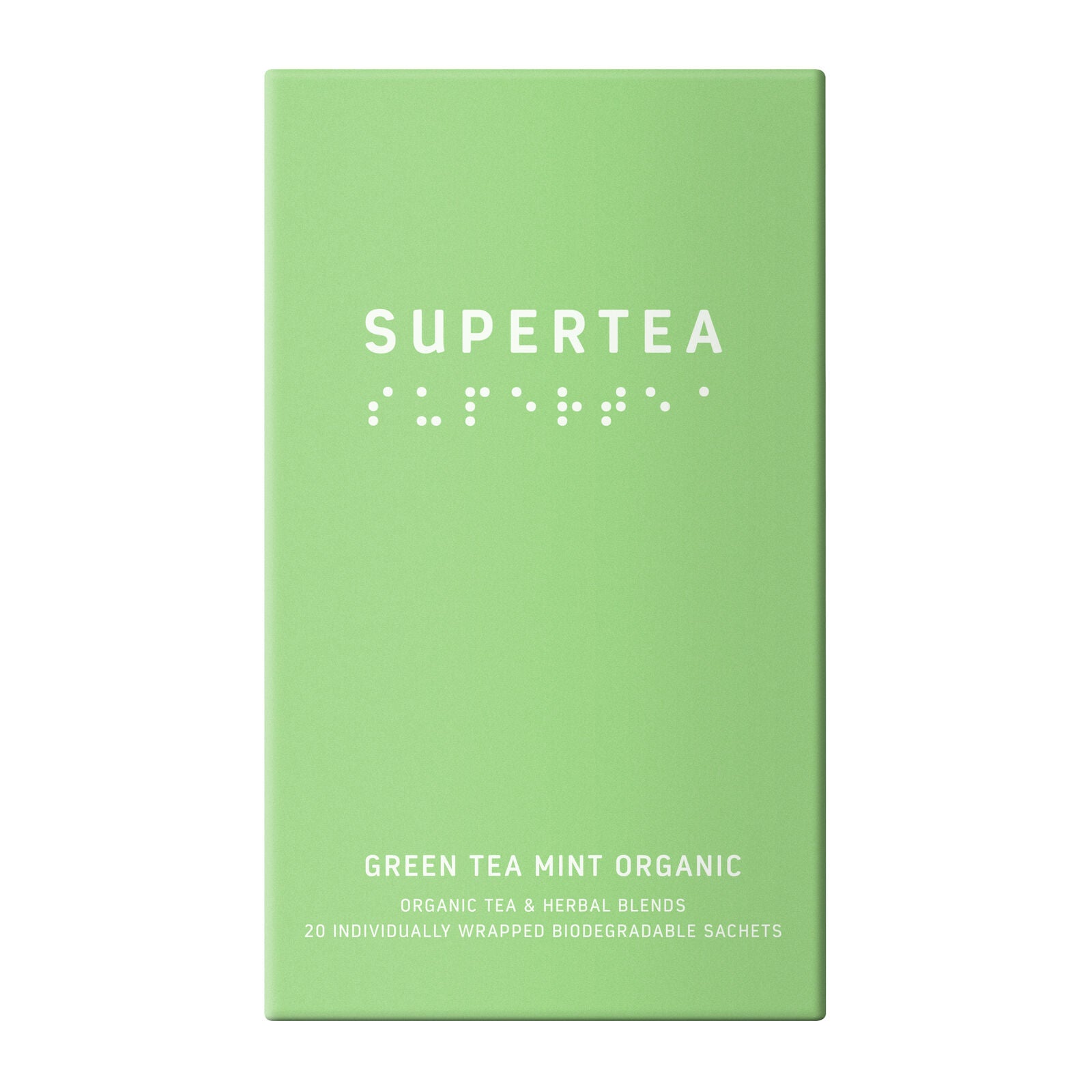 Teministeriet Supertea Green Tea Mint Organic Tea