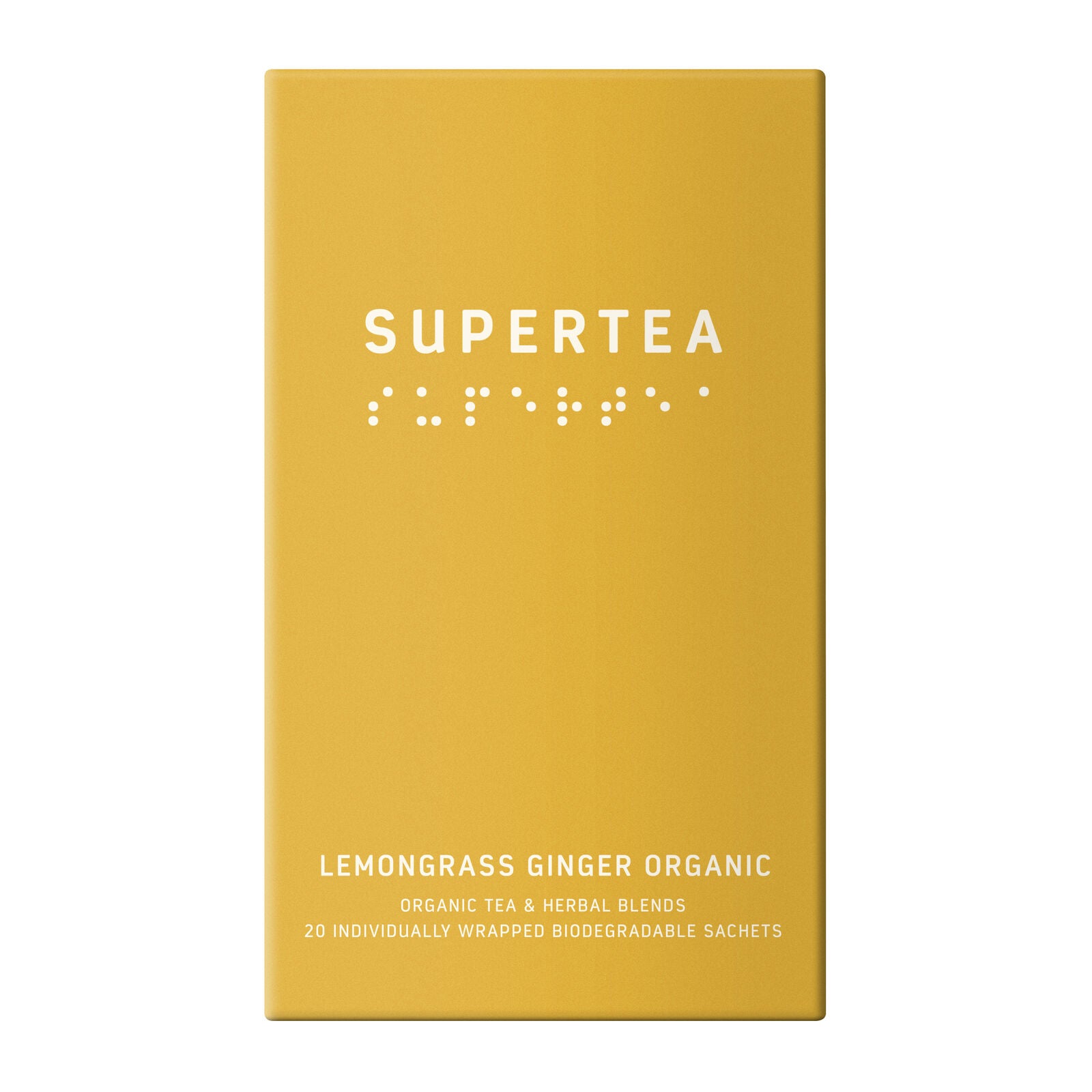Teministeriet Supertea Supertea Lemongrass Ginger Organic Tea