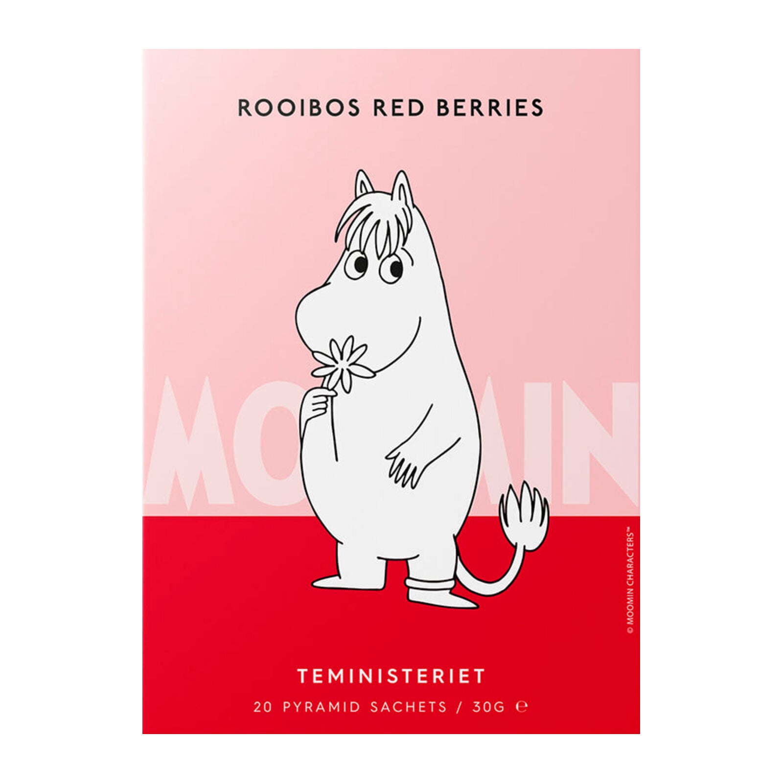 Teministeriet Moomin Moomin Rooibos Red Berries Pyramid Tea