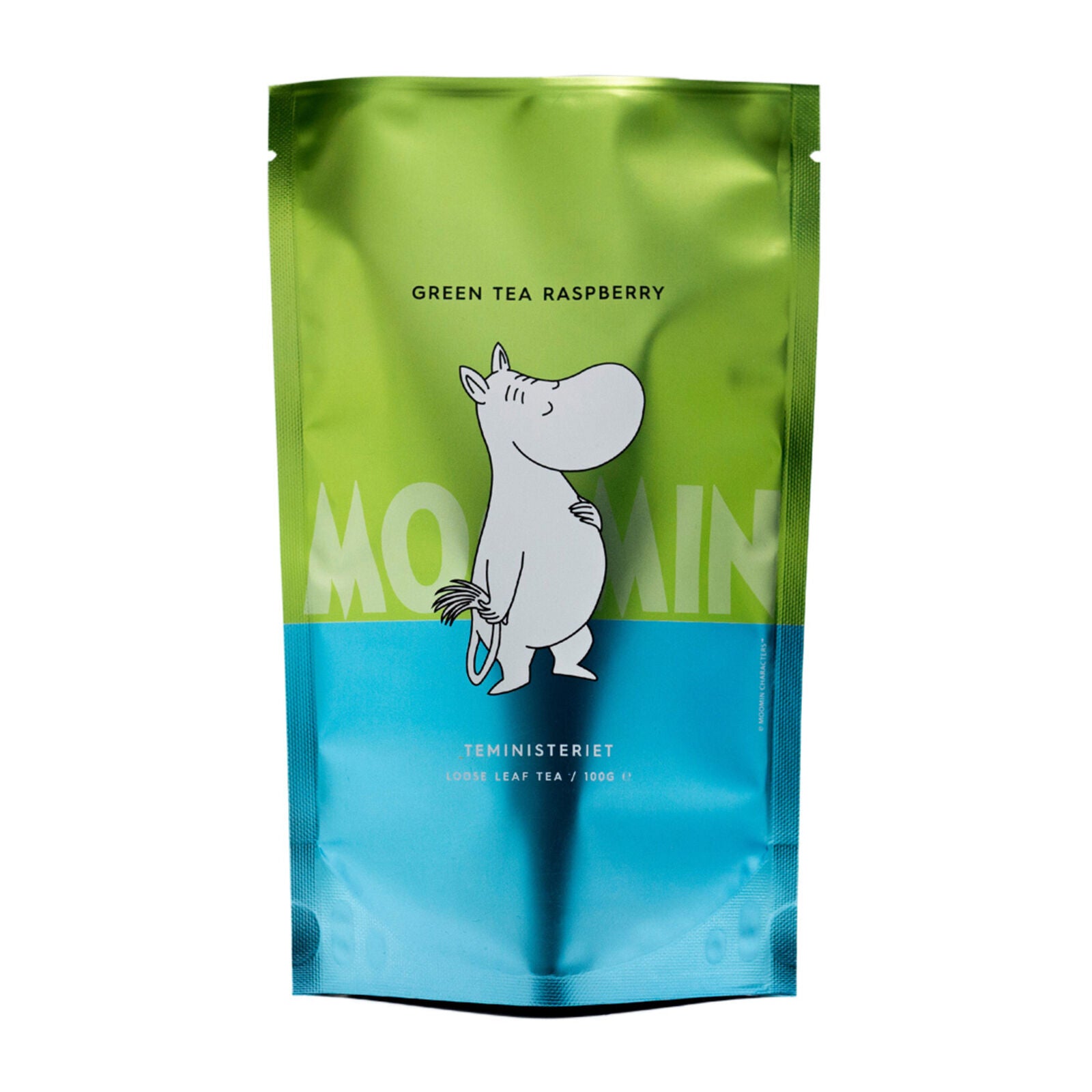 Teministeriet Moomin Moomin Green Tea Raspberry Pouch Tea