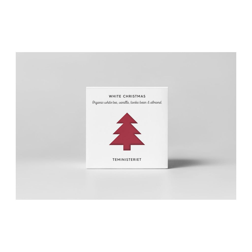 Teministeriet Holiday 439 White Christmas Organic - Laatikkotee