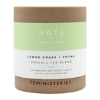Teministeriet Note Lemongrass Thyme Organic vers 2 Tea