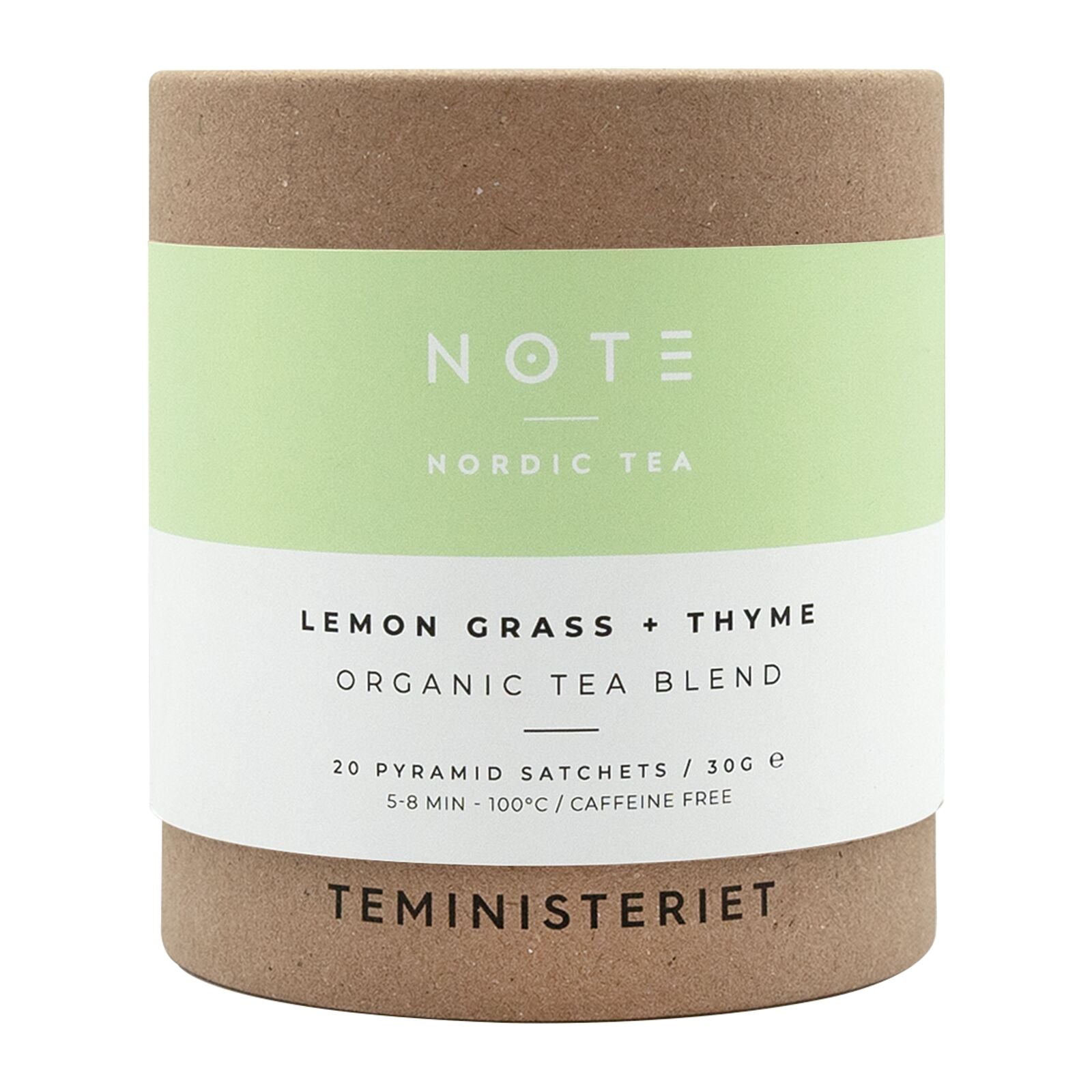Teministeriet Note Lemongrass Thyme Organic vers 2 Tea